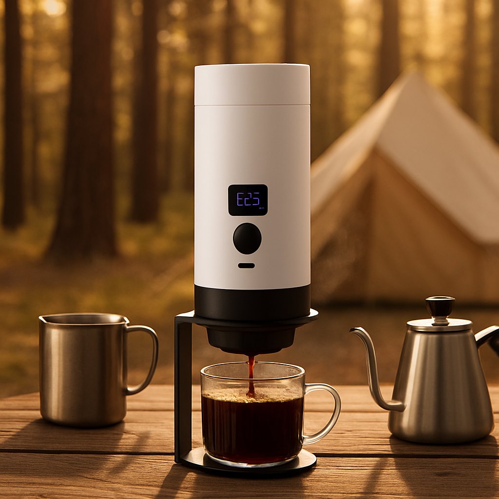 Portable Capsule Coffee Maker — Cordless Hot & Cold Espresso