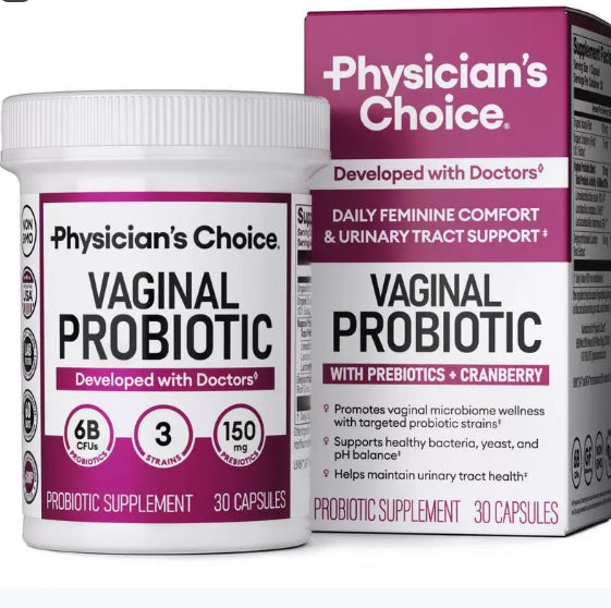 Cranberry capsules balance probiotics