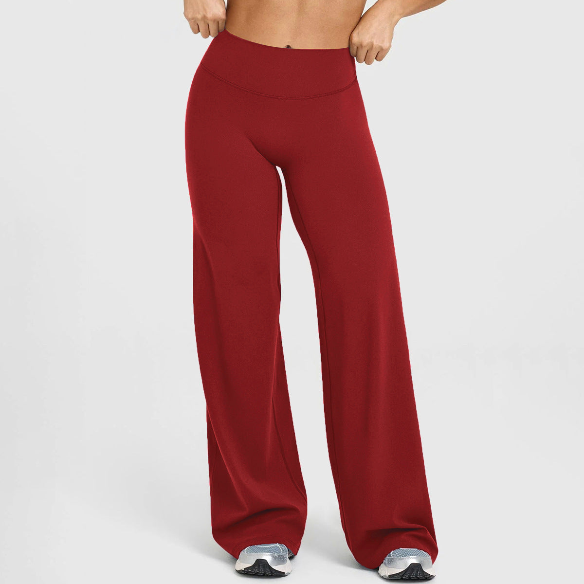 High Waisted Flared Leggings