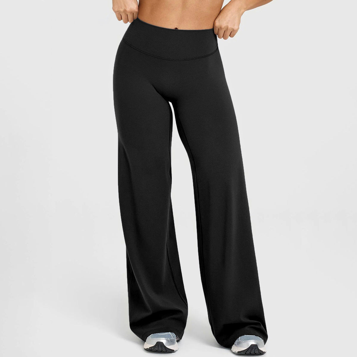 High Waisted Flared Leggings