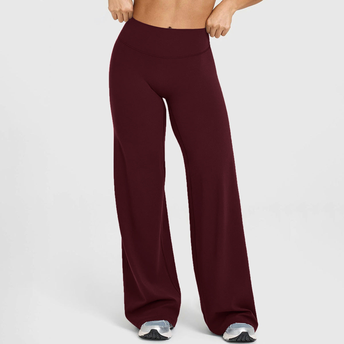 High Waisted Flared Leggings