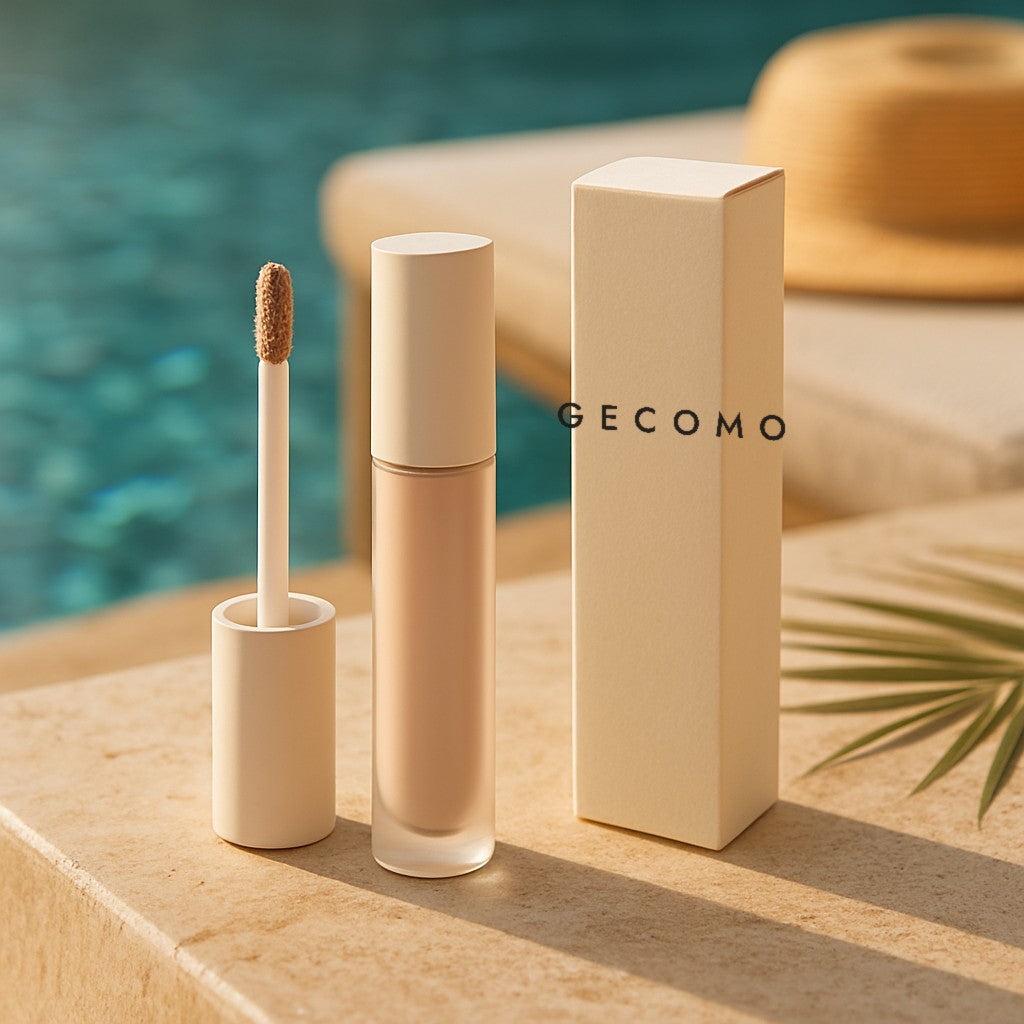 Concealer Contour Stick by GECOMO — resort poolside lifestyle shot